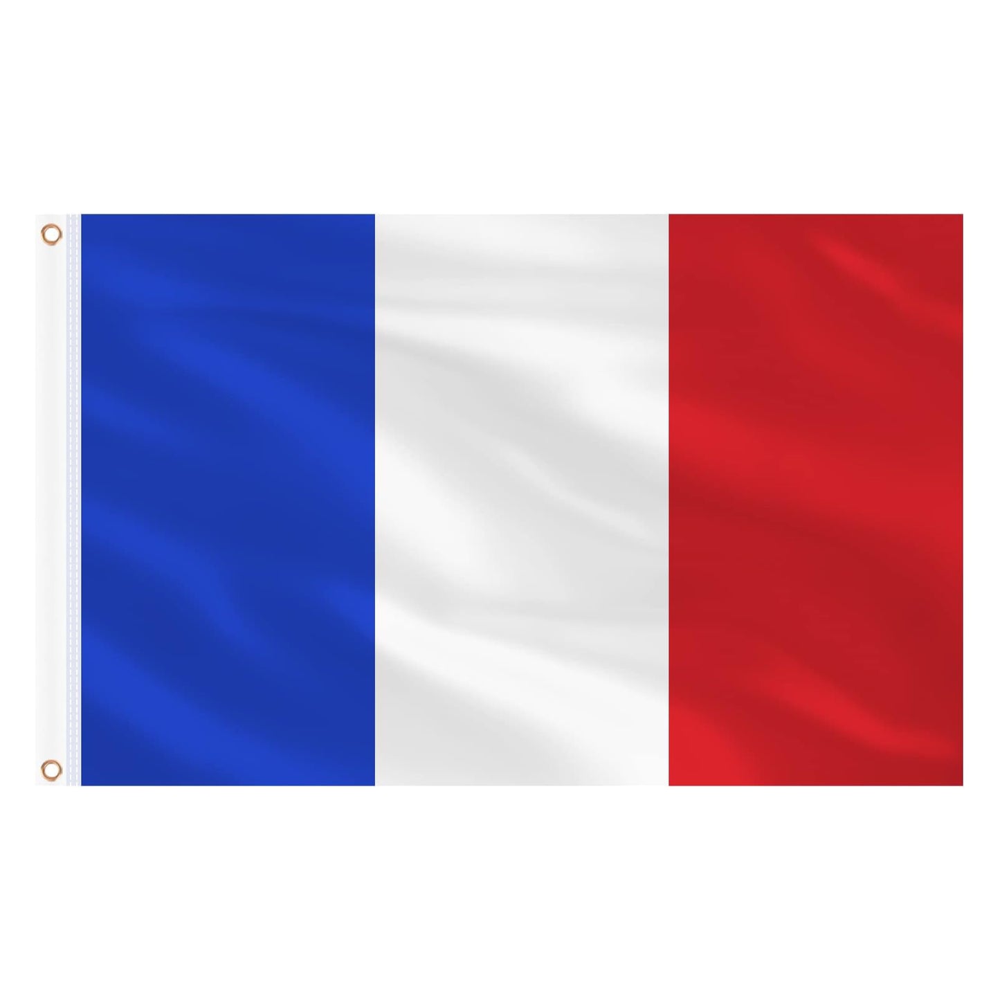 Frankreich Fahne 90x150cm mit 2 Ösen 150x90 Hiss Flagge Fussball WM EM Fan France Le Bleu Tricolor