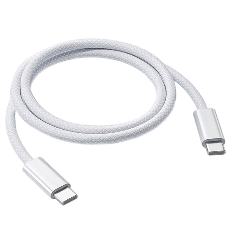 0.5m Ladekabel für iPhone 15 | 16 Pro Max USB-C Nylon Datenkabel MacBook Typ-C 60W
