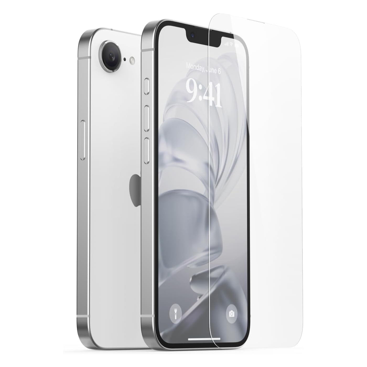 Premium 9H Panzerfolie für iPhone 16e Echt Glas Schutz Display Folie 3D Touch
