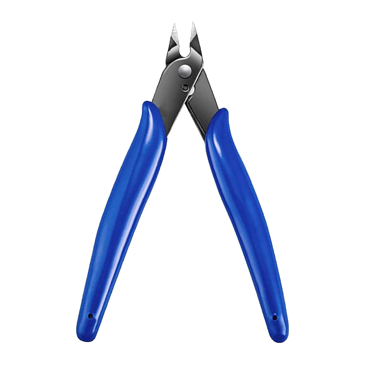 Premium Seitenschneider Klein Mini Elektronik Zange Kabel Schneider Elektronikzange Blau