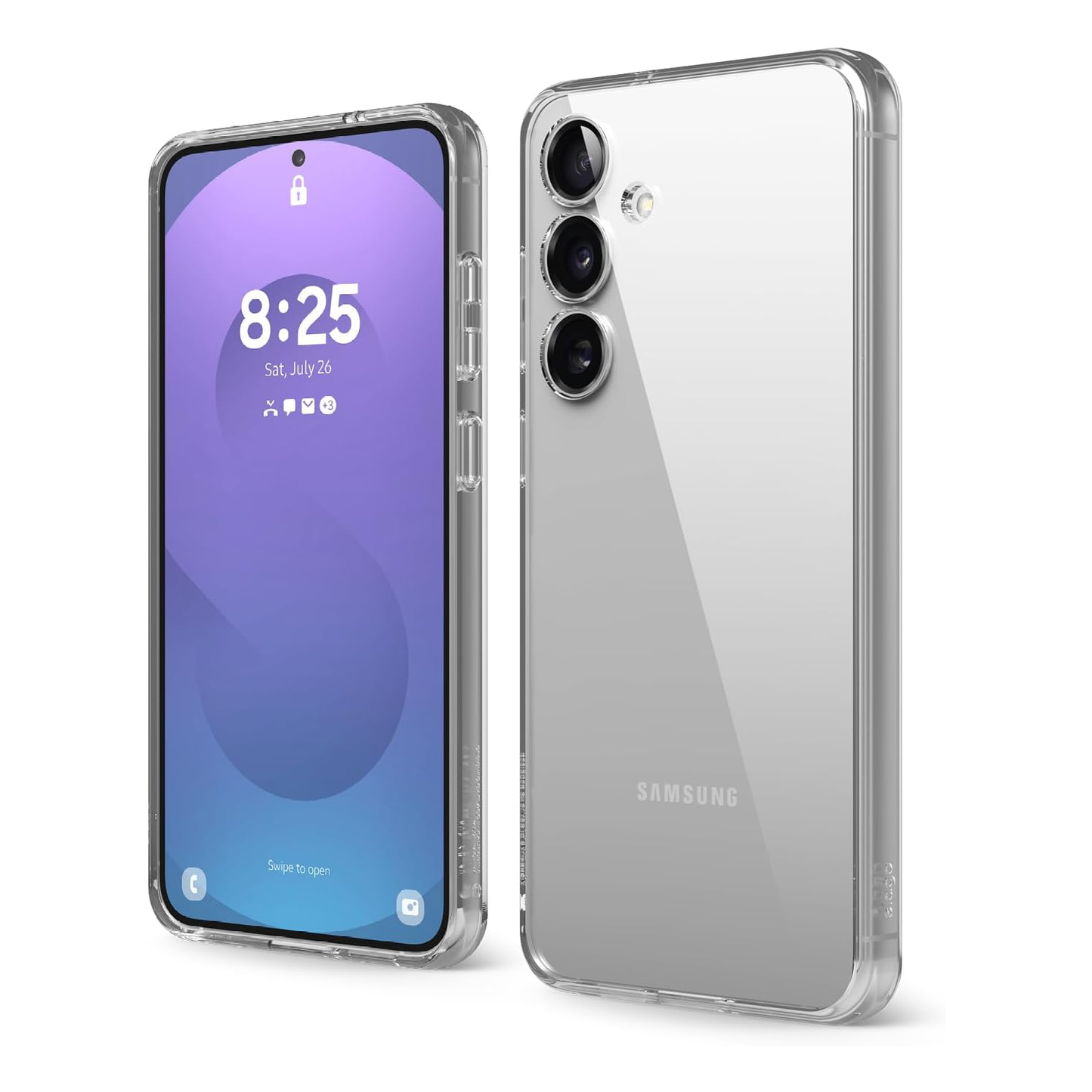 Premium TPU Hülle für Samsung Galaxy S25 Plus S25+ Silikon Transparent Case Tasche