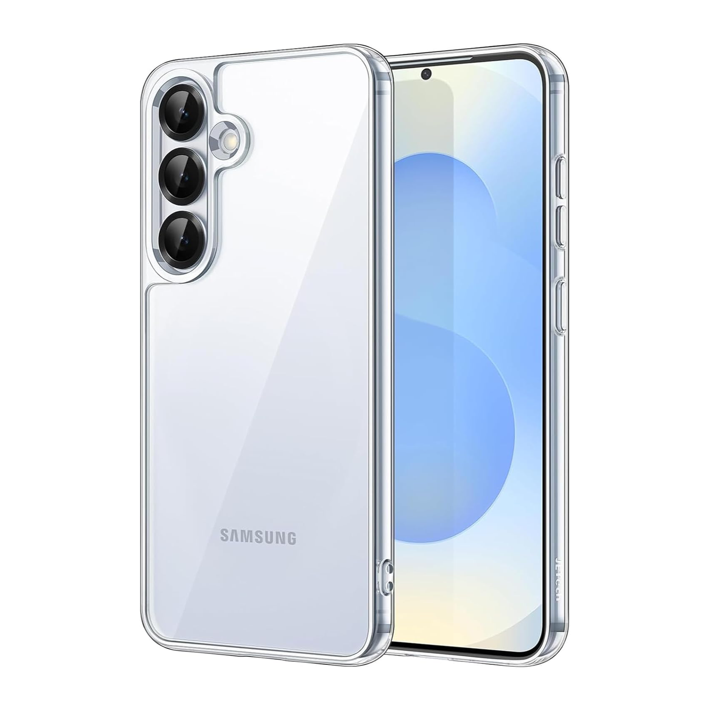 Premium TPU Hülle für Samsung Galaxy S25 Silikon Transparent Case Tasche