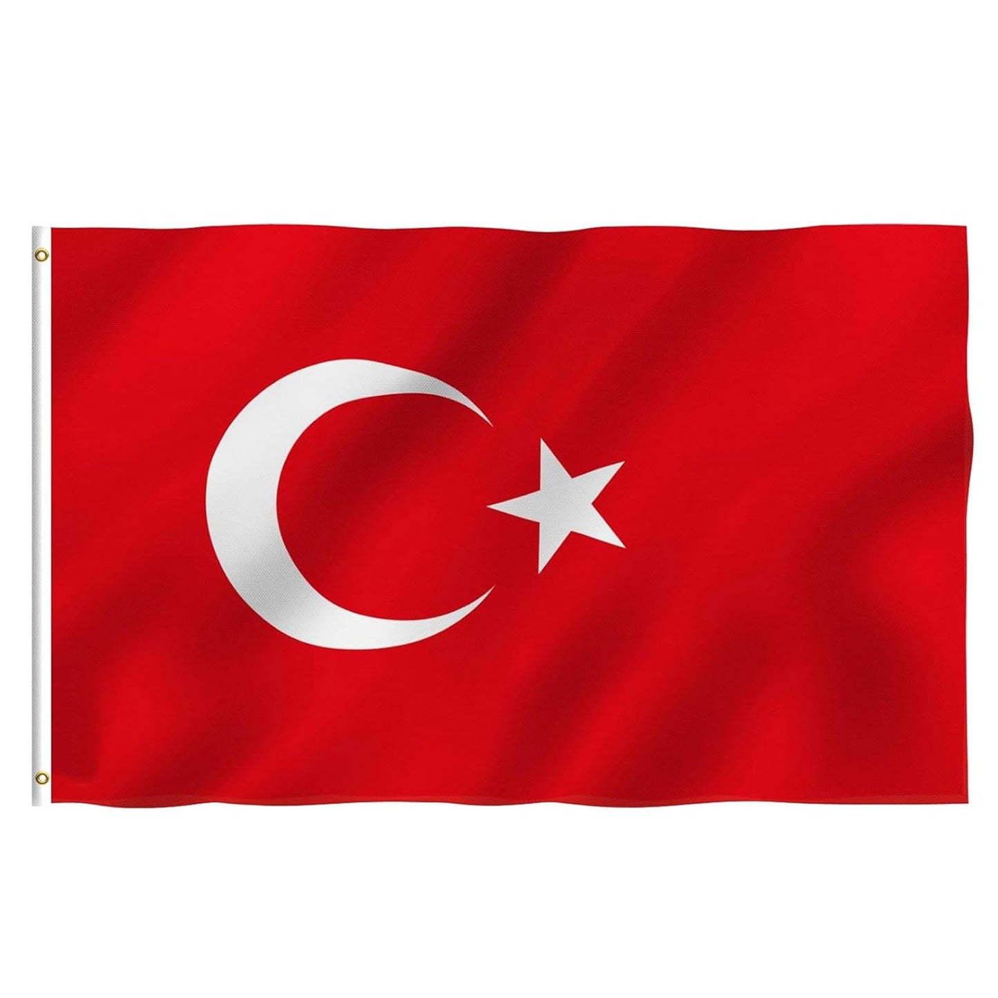 Türkei Fahne 90x150cm mit 2 Ösen 150x90 Hiss Flagge Türkiye Bayragi