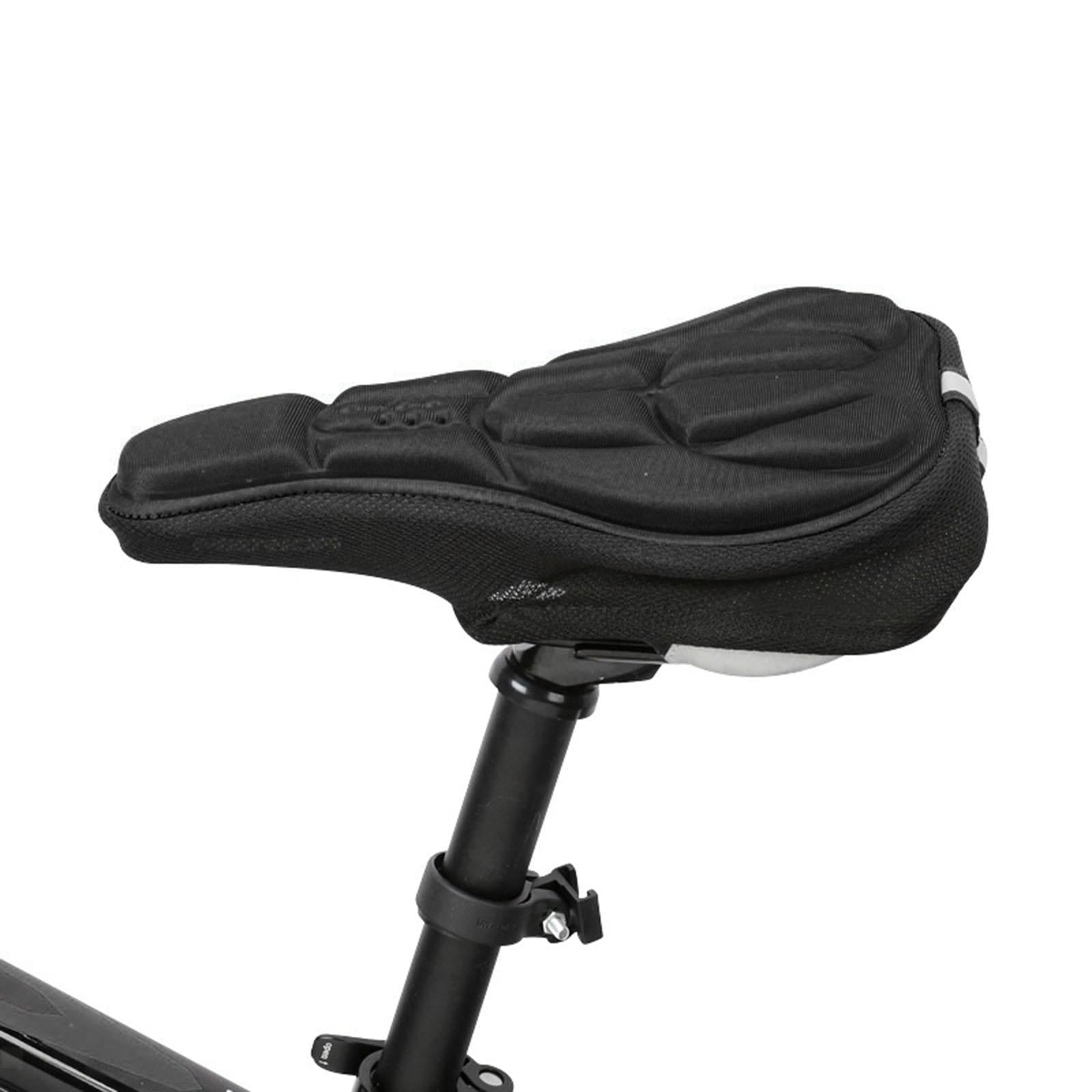 Fahrrad-Sattel 3D Silikon Sitz-Kissen Soft Gel Polster Bezug Schwamm R –  WERONDO