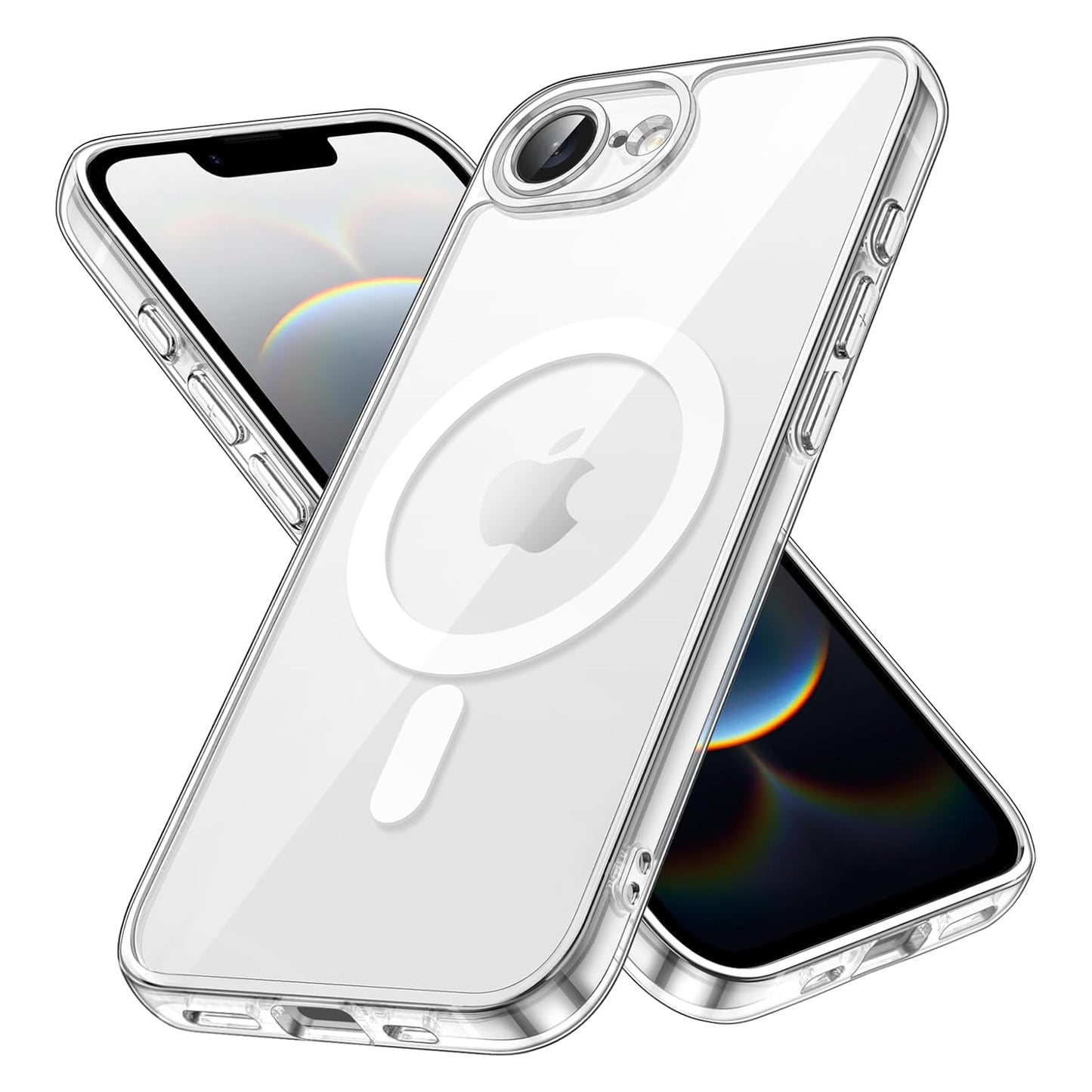 Clear Case Hülle MagSafe für iPhone 16e Schutz Handy Magnet Transparent