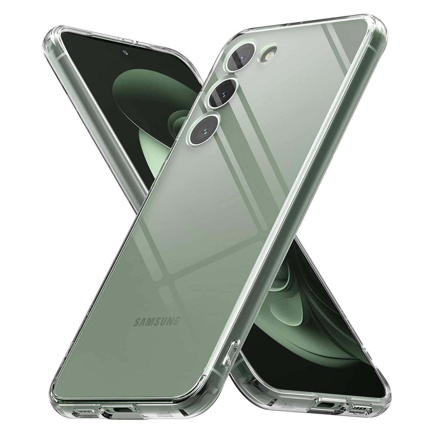 Premium TPU Hülle für Samsung Galaxy S23 Plus Silikon Transparent Case Tasche