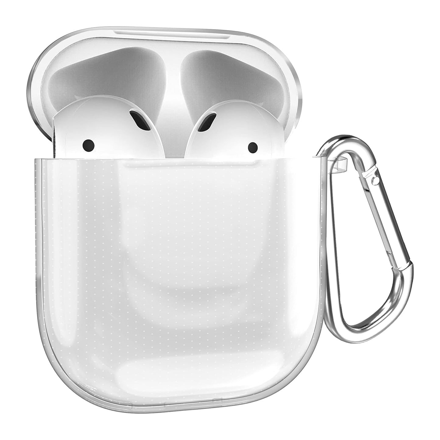 Hülle für Apple AirPods 1 | 2 Silikonhülle Case Cover Tasche Bumper Schutzhülle Transparent