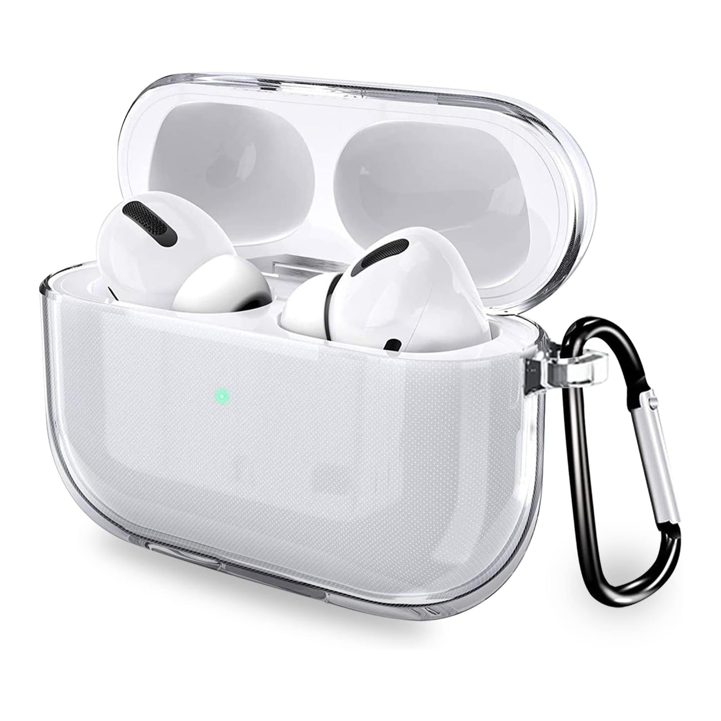 Hülle für Apple AirPods Pro 2 Silikonhülle Case Cover Tasche Bumper Schutzhülle Transparent