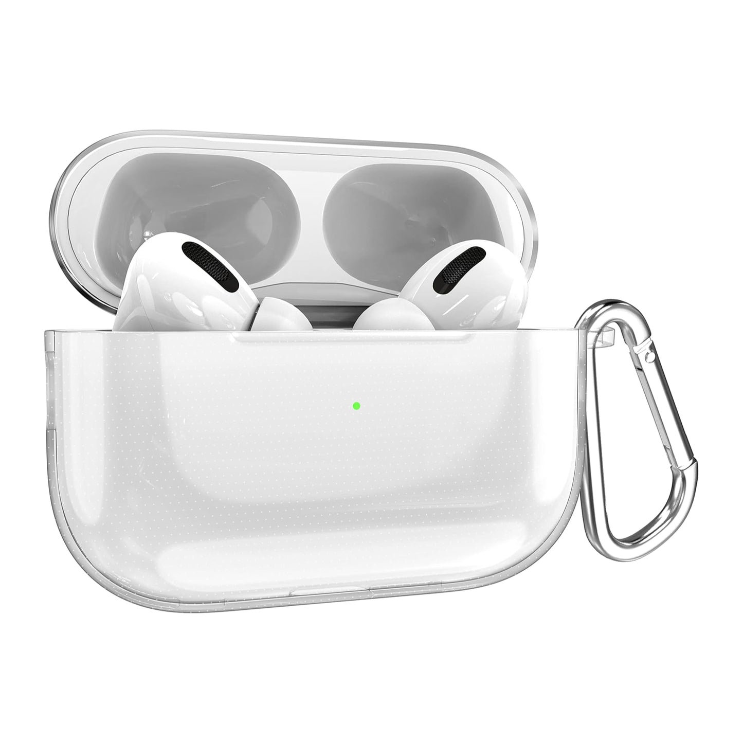 Hülle für Apple AirPods Pro Silikonhülle Case Cover Tasche Bumper Schutzhülle Transparent