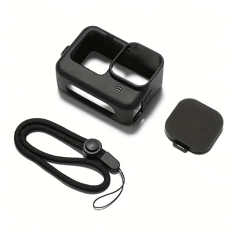 Premium Silikon Schutzhülle GoPro Hero 12 11 10 9 Case TPU Kamera Objektiv