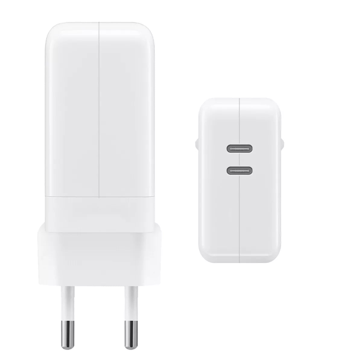 35W Dual USB‑C Port für Apple iPhone MacBook Power Adapter Ladegerät Netzteil