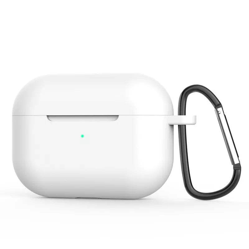 Apple AirPods Pro Case Hülle Silikon Kopfhörer Tasche Schutzhülle Etui Airpod Weiss