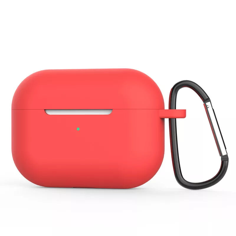 Apple AirPods Pro Case Hülle Silikon Kopfhörer Tasche Schutzhülle Etui Airpod Rot