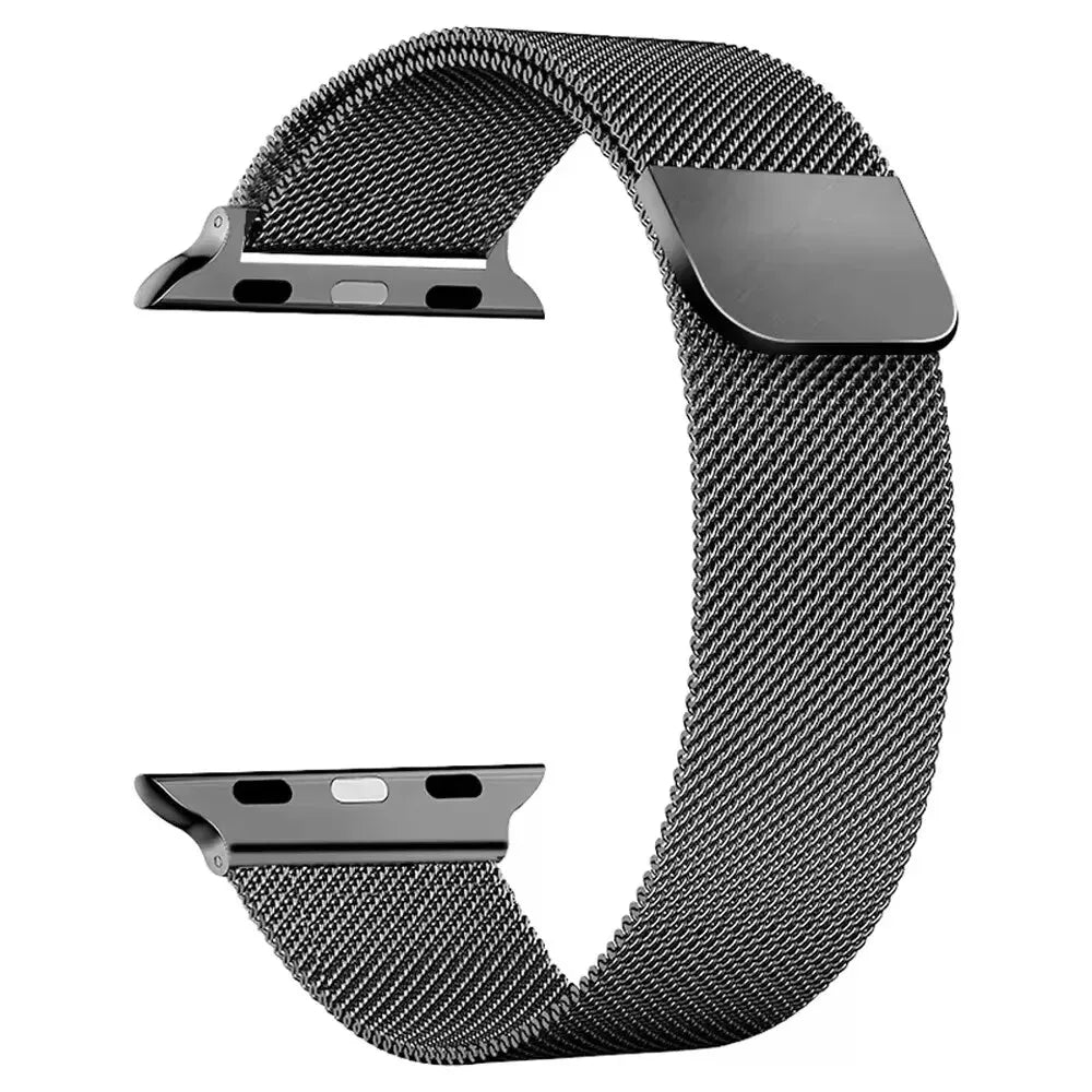 Magnet Armband Milanaise für Apple Watch 1-6 7 8 9 SE ULTRA Mesh iWatch