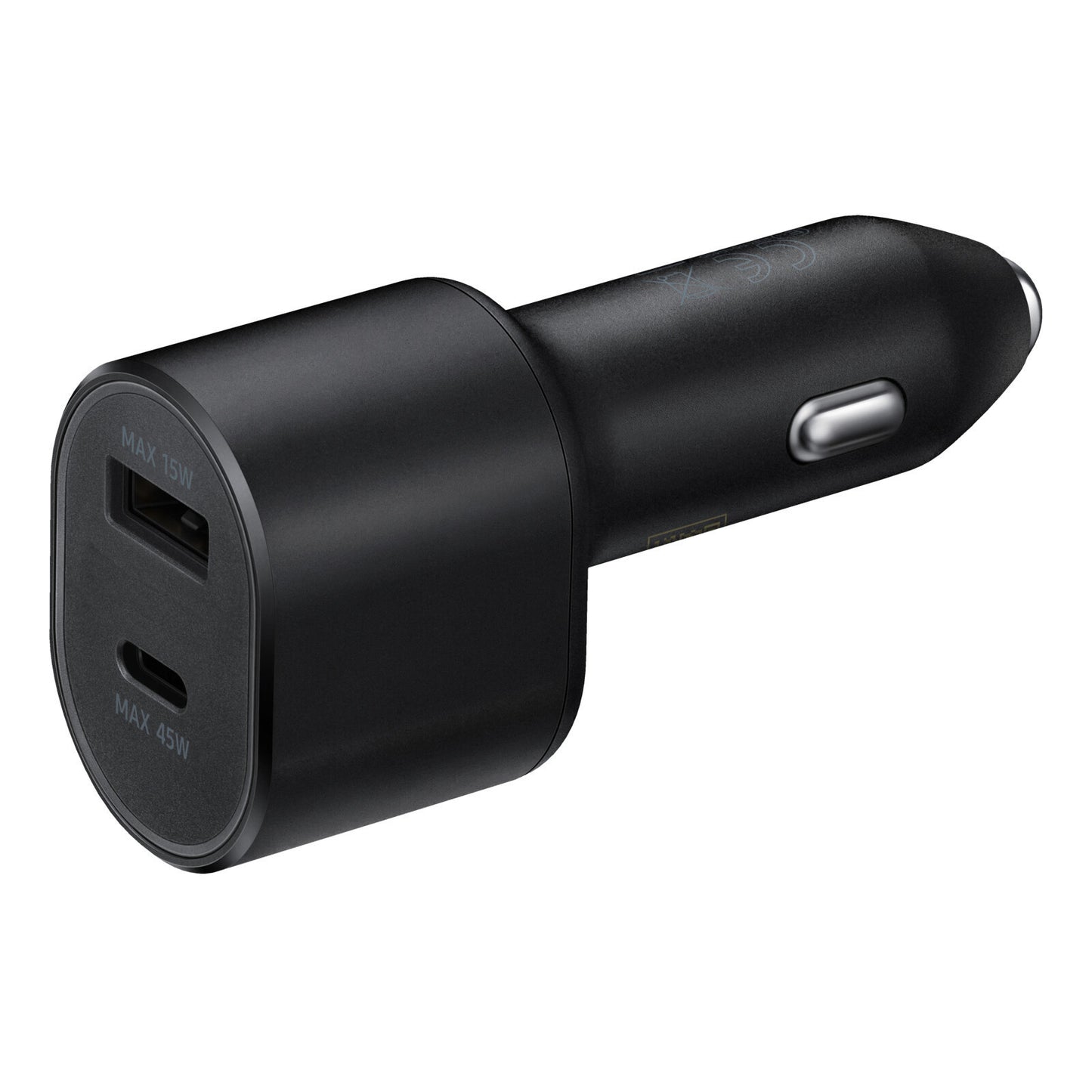 45W Dual Port Schnell-Ladegerät KFZ Auto USB-C USB-A Netzteil Adapter Samsung Galaxy