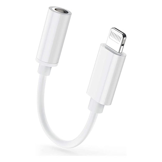 3,5mm Audio Jack AUX Adapter Klinke Kopfhörer iPhone 6 7 8 X XS XR 11 12 13 14 iPad