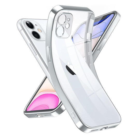 Schutzhülle Apple iPhone 11 Silikon TPU Transparent Kameraschutz