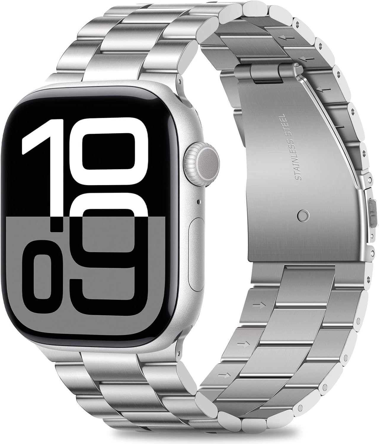 Luxus Apple Watch Ultra Series 9 8 7 6 5 4 3 Edelstahl Armband 38-49mm