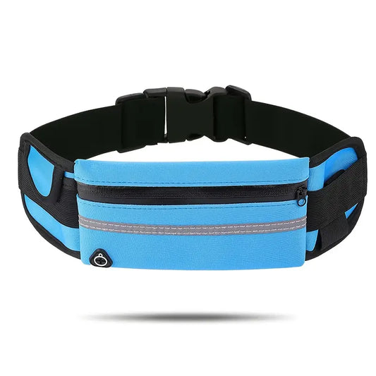 Lauftasche Bauchtasche Fitness Sport Laufen Wasserdicht Handytasche Gürteltasche Blau