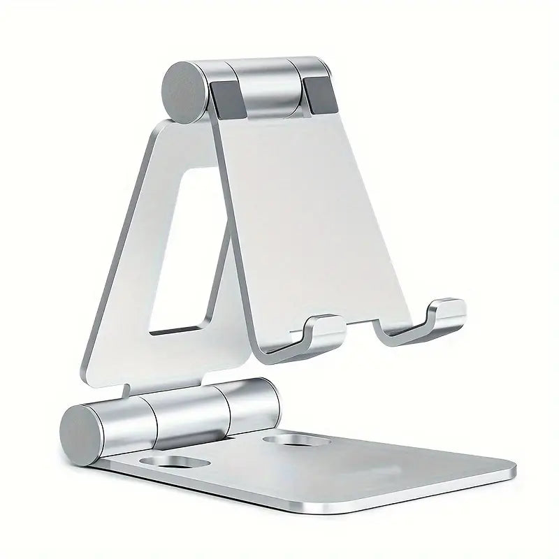 Handyhalterung Tisch Halter Stativ Tablet Halterung Smartphone Ständer Silber