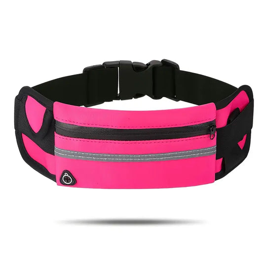 Lauftasche Bauchtasche Fitness Sport Laufen Wasserdicht Handytasche Gürteltasche Pink