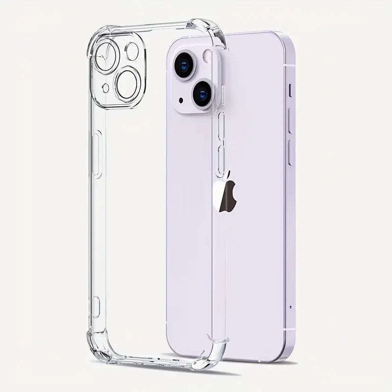 iPhone 14 LIQUID Silikon Hülle Case 360° Schutz Bumper MagSafe TPU Kamera Schutz Transparent