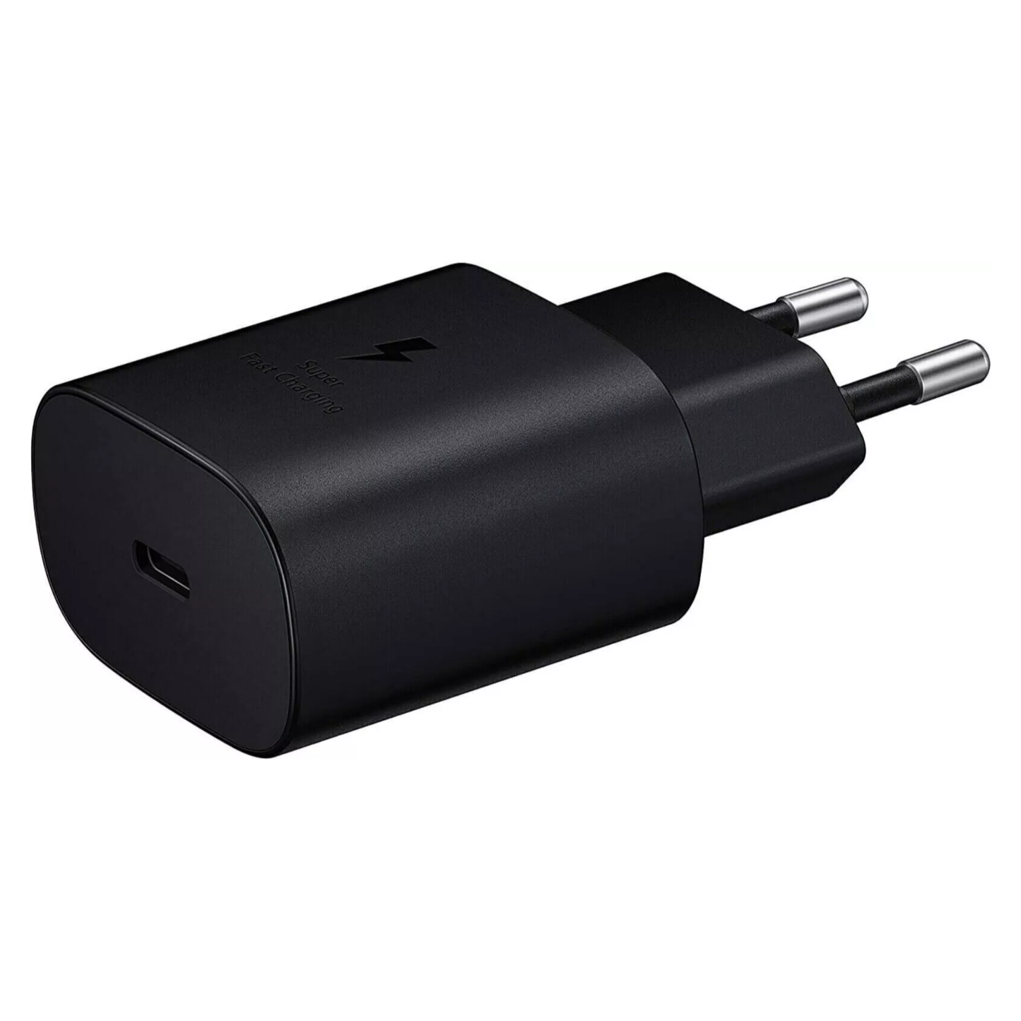 25W Schnell-Ladegerät USB-C Netzteil für Samsung Galaxy S20 S21 S22 Schwarz