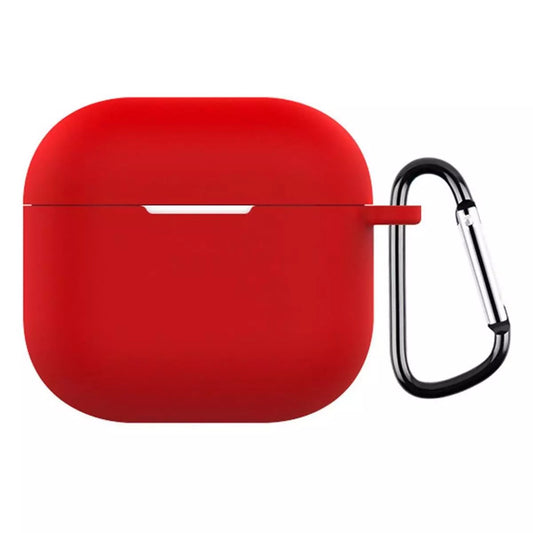 Hülle für Apple AirPods 4 Silikonhülle Case Cover Tasche Bumper Schutzhülle Rot