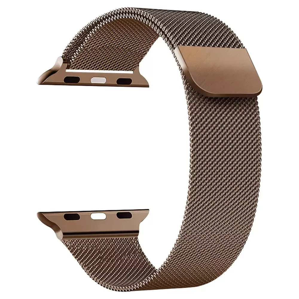 Magnet Armband Milanaise für Apple Watch 1-6 7 8 9 SE ULTRA Mesh iWatch