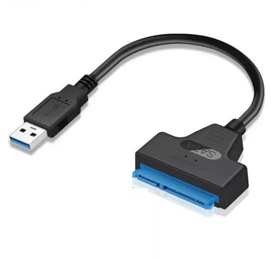 USB 3.0 auf zu SATA Adapter Kabel 22 Pin Für 2,5" Festplatte PC Laptop HDD SSD