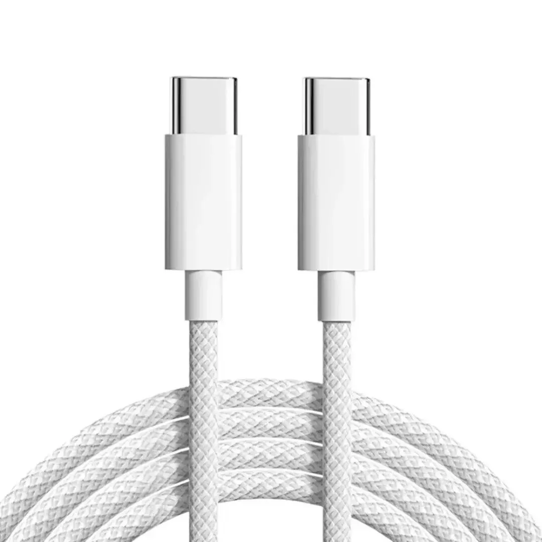 1m Ladekabel für iPhone 15 | 16 Pro Max USB-C Nylon Datenkabel MacBook Typ-C 60W